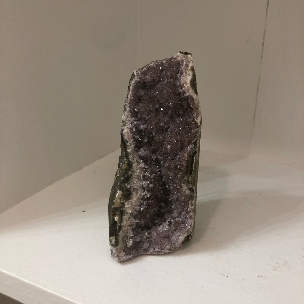 Natural Amethyst Geode Crystal - Picture 3 of 4
